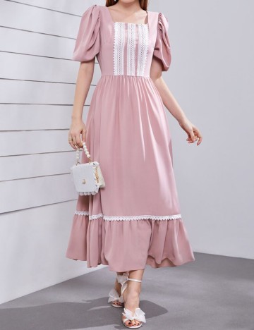 Rochie maxi Shein, roz
