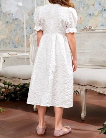 Rochie Shein, alb