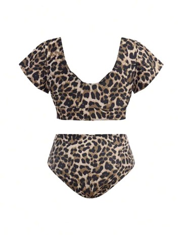 Costum de baie Shein, mix culori