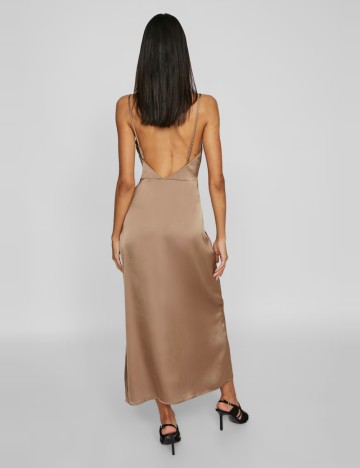 Rochie maxi Vila, maro