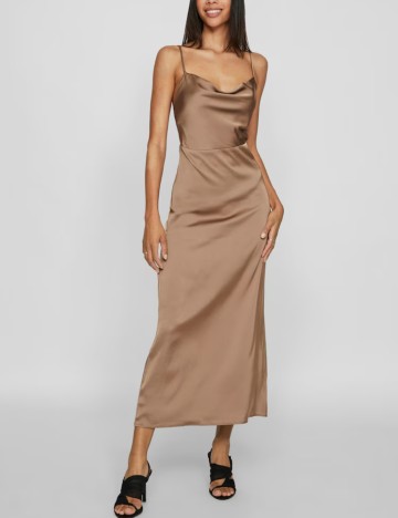 Rochie maxi Vila, maro