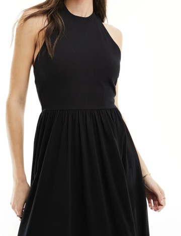 Rochie maxi ASOS, negru