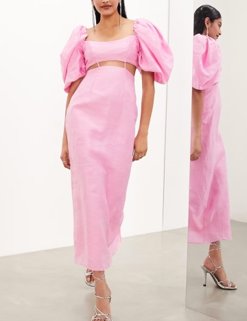 Rochie maxi ASOS, roz
