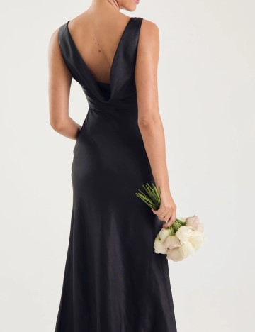 Rochie maxi Six Stories, negru