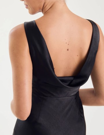 Rochie maxi Six Stories, negru