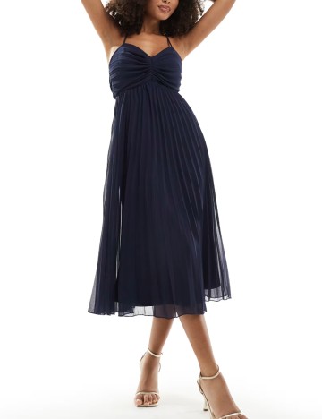 Rochie maxi ASOS, albastru