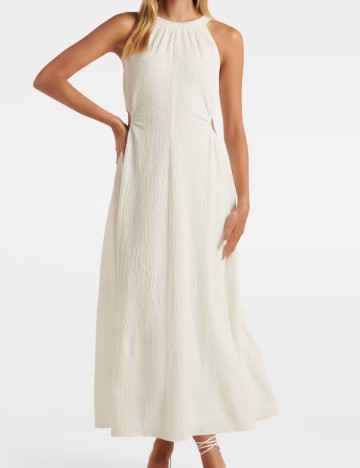 Rochie maxi Forever New, alb