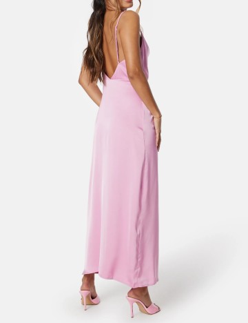 Rochie maxi Vila, roz
