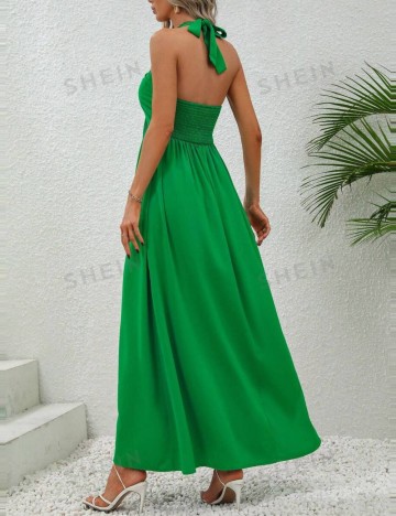 Rochie maxi Shein, verde