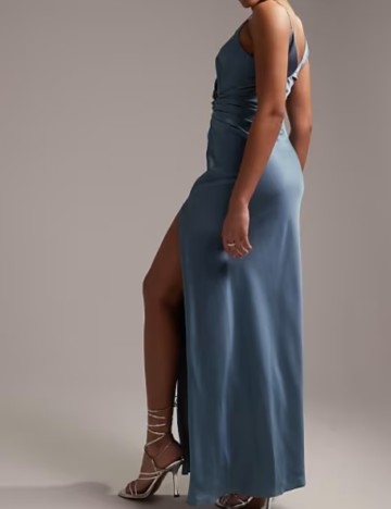 Rochie maxi ASOS, albastru