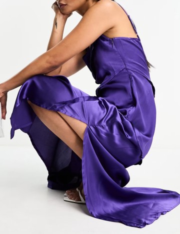 Rochie maxi ASOS, mov