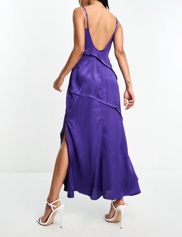 Rochie maxi ASOS, mov
