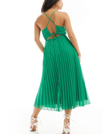 Rochie maxi ASOS, verde
