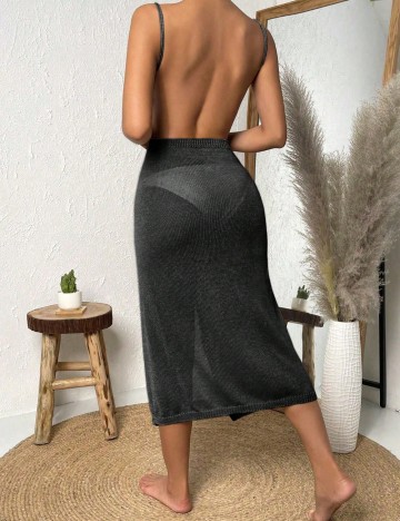 Rochie de plajă Shein, negru