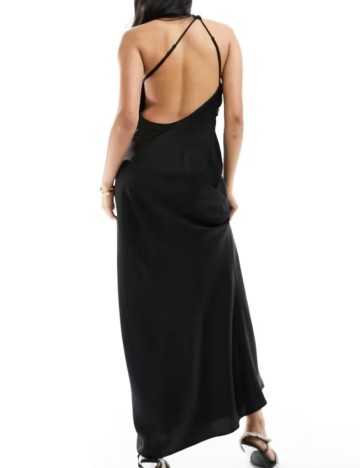 Rochie midi ASOS, negru