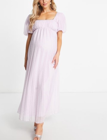 Rochie maxi ASOS, mov