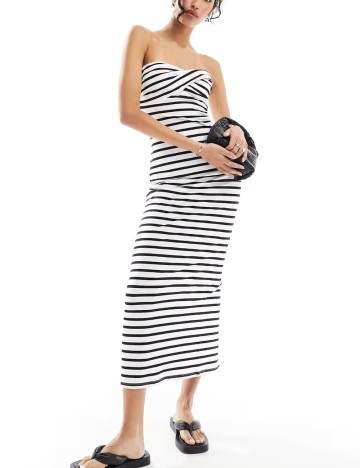 Rochie maxi ASOS, mix culori