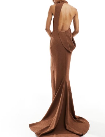 Rochie maxi ASOS, maro