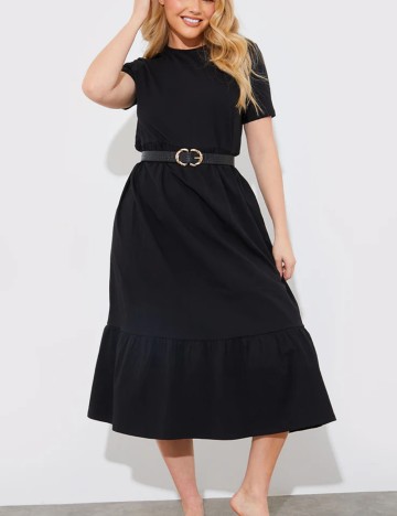 Rochie maxi IN THE STYLE, negru