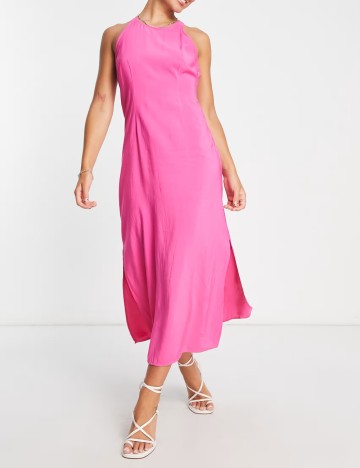 Rochie midi Shein, roz