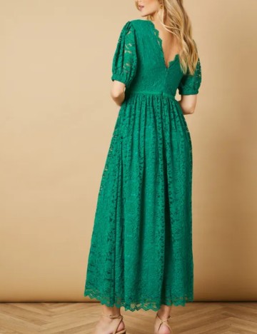 Rochie maxi Oasis, verde