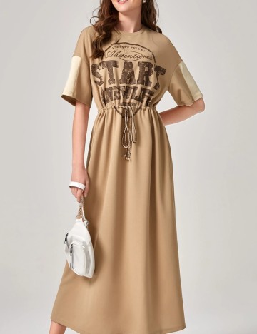 Rochie midi Shein, bej