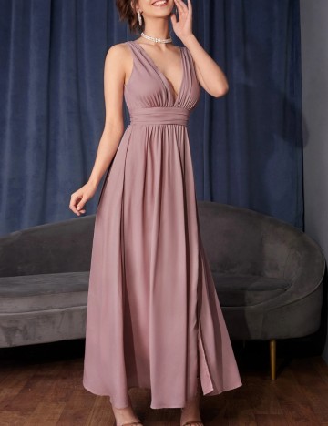 Rochie maxi Shein, roz