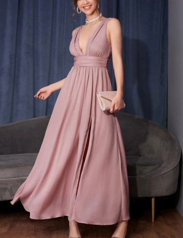 Rochie maxi Shein, roz