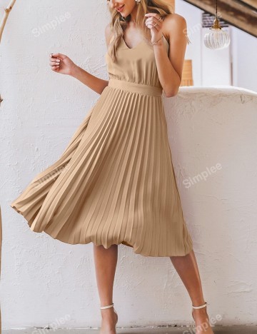 Rochie midi Shein, maro