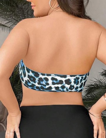 Bustieră de baie Shein Curve+, mix culori