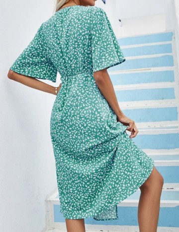 Rochie midi Shein, turcoaz