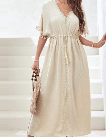 Rochie midi Shein, bej