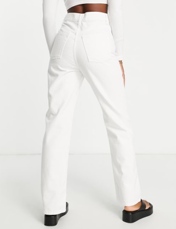 Jeans Topshop, alb