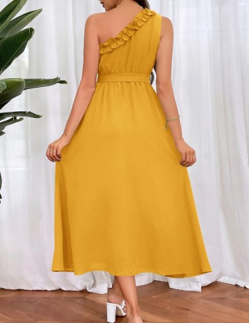Rochie midi Shein, galben