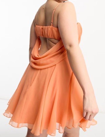 Rochie mini ASOS, portocaliu