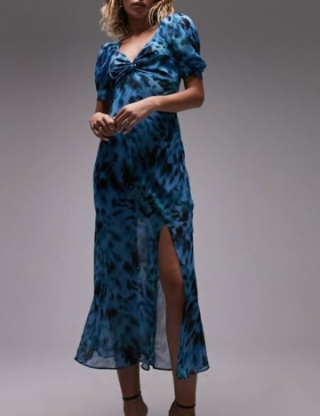 Rochie midi ASOS, mix culori