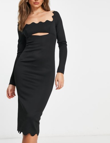 Rochie maxi ASOS, negru