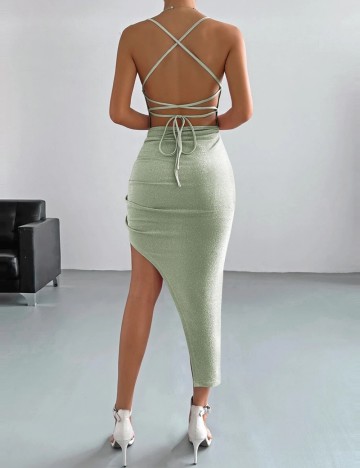 Rochie midi Shein, verde