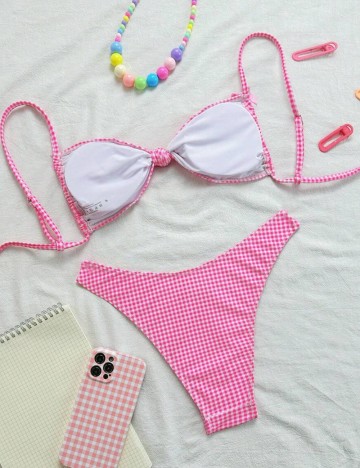 Costum de baie Shein, mix culori