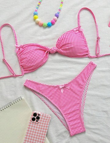 Costum de baie Shein, mix culori