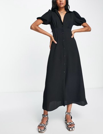 Rochie maxi ASOS, negru