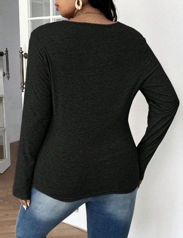 Bluză Shein Curve+, negru