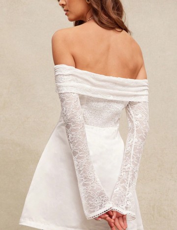 Rochie mini Shein, alb