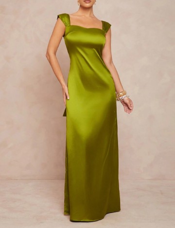Rochie maxi Shein, verde