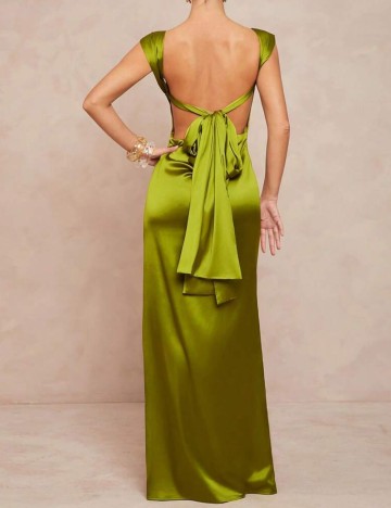 Rochie maxi Shein, verde