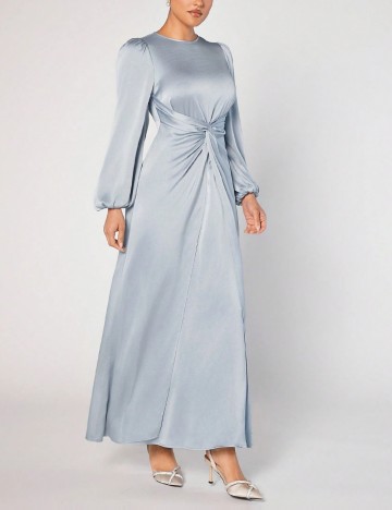 Rochie maxi Shein, gri