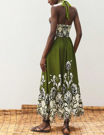 Rochie midi Shein, mix culori
