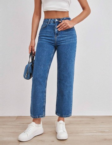 Jeans Shein, albastru