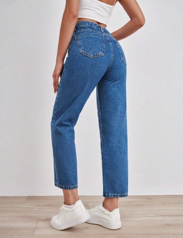 Jeans Shein, albastru