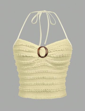 Top Shein Curve+, crem